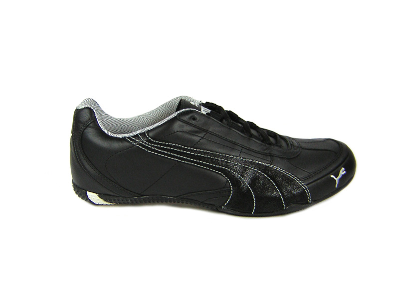 Puma Alsten schwarz/silber|Gre 41