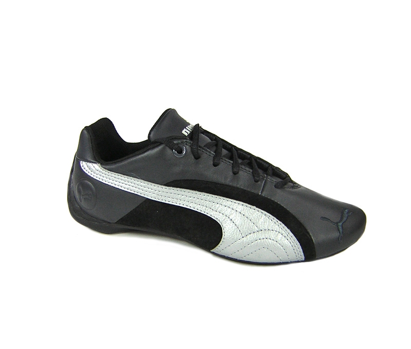 Puma Future Cat schwarz/silber|Gre 38